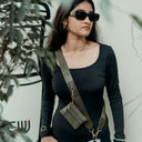 Plain Dark Green Strap