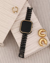Shell Black Apple Watch Band