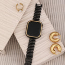 Shell Black Apple Watch Band