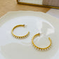 Pearl hoops big