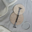 Nancy Silver Apple Watch Band