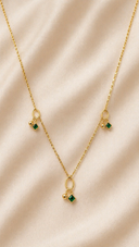 Kaira Emerald Stones Chain