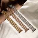 Silver Kendal apple watch band