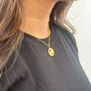 Chunky red stone chain