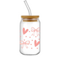 Peach Bow & Heart