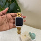 White Glam Apple Watch Case