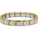 Gold on silver