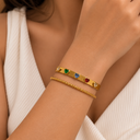 Rainbow heart stack