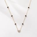 Heart stone mangalsutra