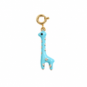 Charm blue giraffe
