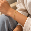 Snake bracelet double layer