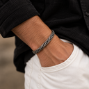 Twisted men’s bracelet