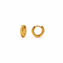Plain gold hoop men
