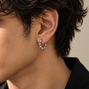 Wheels men’s earring