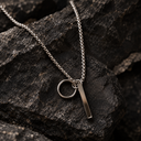 Ring cube chain men