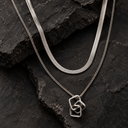 Square double layered chain