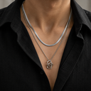 Square double layered chain