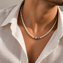 Small pearls chain men