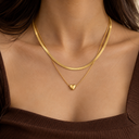 Lover double layer chain