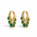 Stella emerald earring