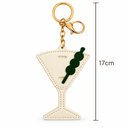 Martini bag charm