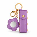 Purple lipstick holder