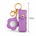 Purple lipstick holder