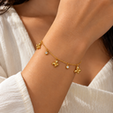 Butterfly Stone Bracelet