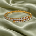 Coil Tennis Bracelet