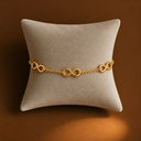 Trio infinity bracelet