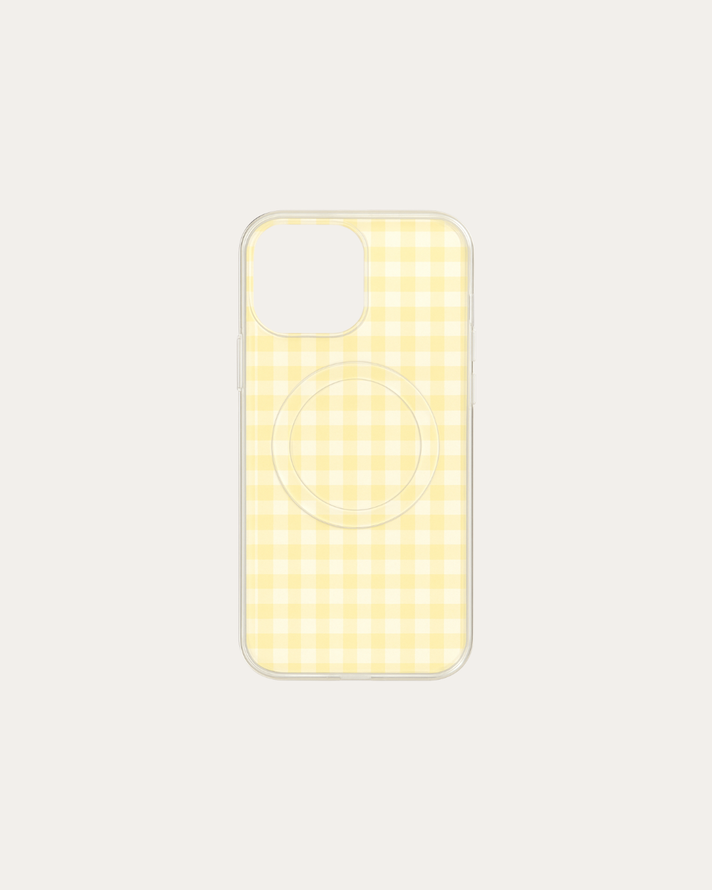 Yellow Checkered Phonecase