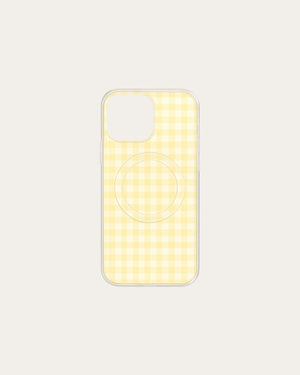 Yellow Checkered Phonecase