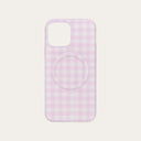 Pink checkered Phonecase