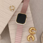 White Gold Apple Watch Case