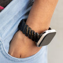 Shell Black Apple Watch Band