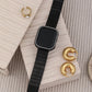 Alia Magnetic Black Apple Watch Band