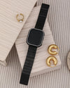 Alia Magnetic Black Apple Watch Band