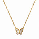 White Butterfly Chain