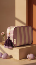 Stripes Lavender Pouch