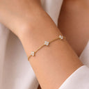 Heart Flower Bracelet