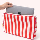 Red pink laptop small bag