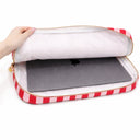 Red Pink Laptop Large