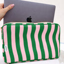 Green Pink Laptop Large