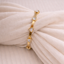 Heart white kada baby size