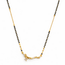 Twirl drop mangalsutra