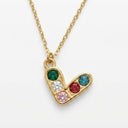 Multi Colour Heart Chain