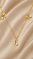 Kaira White Stones Chain
