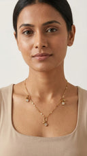 Kaira White Stones Chain