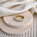 White Stones Ring