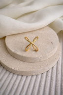 Criss Cross Big Ring
